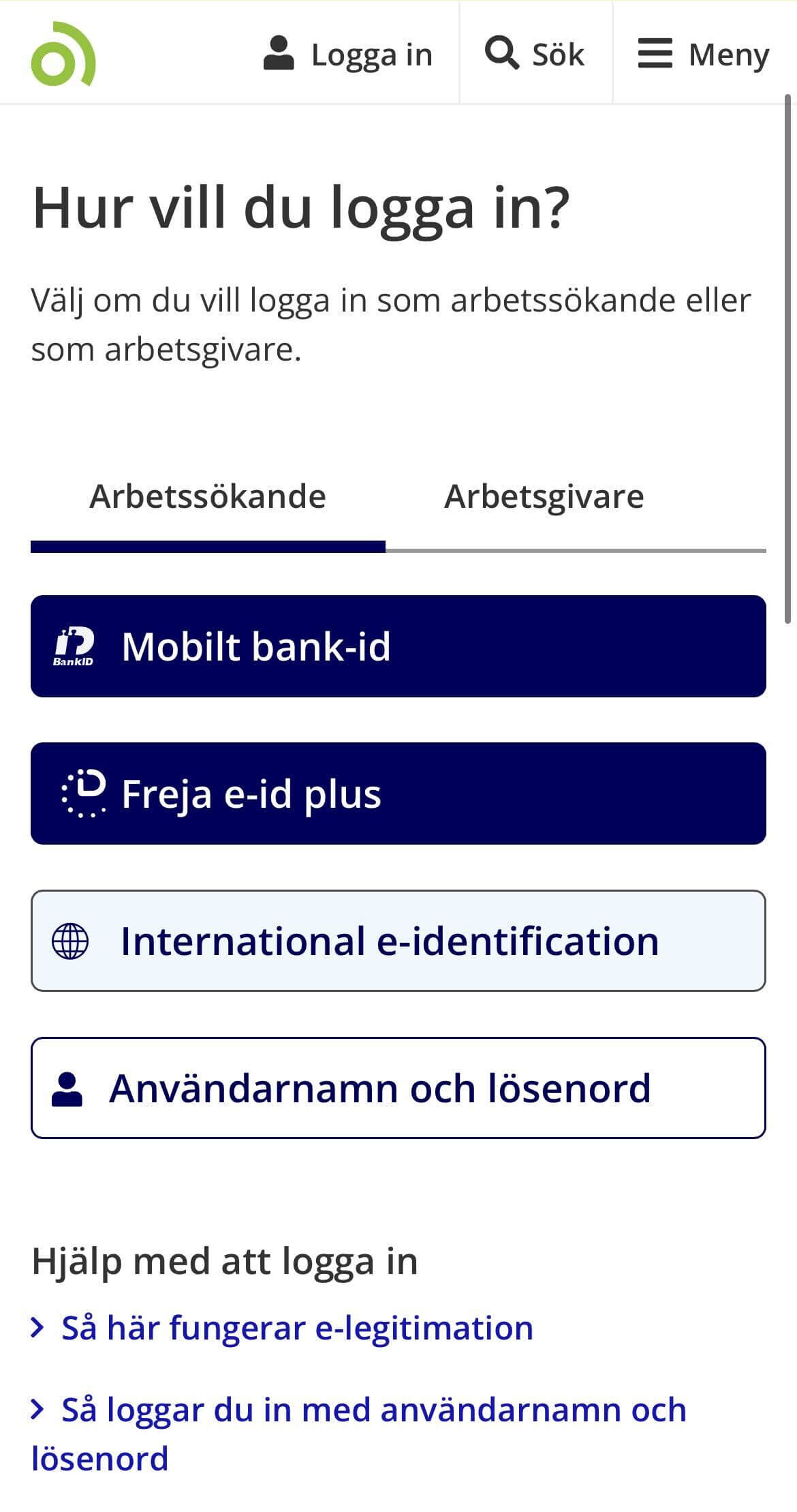 S H r Skriver Du In Dig P Arbetsf rmedlingen Curonova